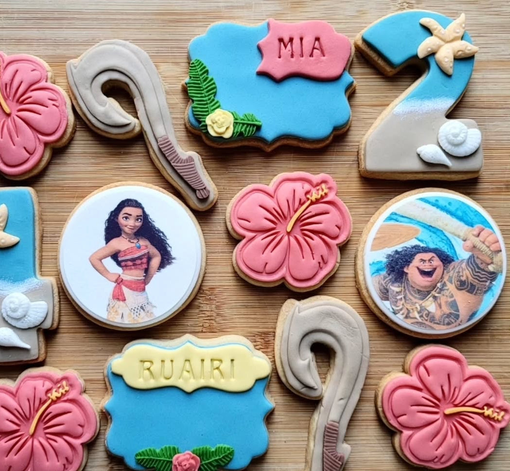 Moana Theme | Embosser/ Debosser And Cutter Set