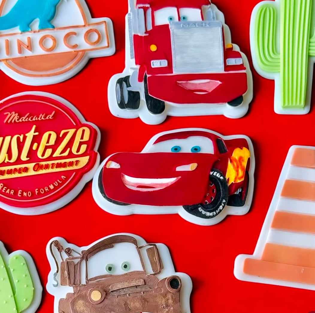 Cars Logo Cars Theme | Debosser / Embosser And Cutter Set