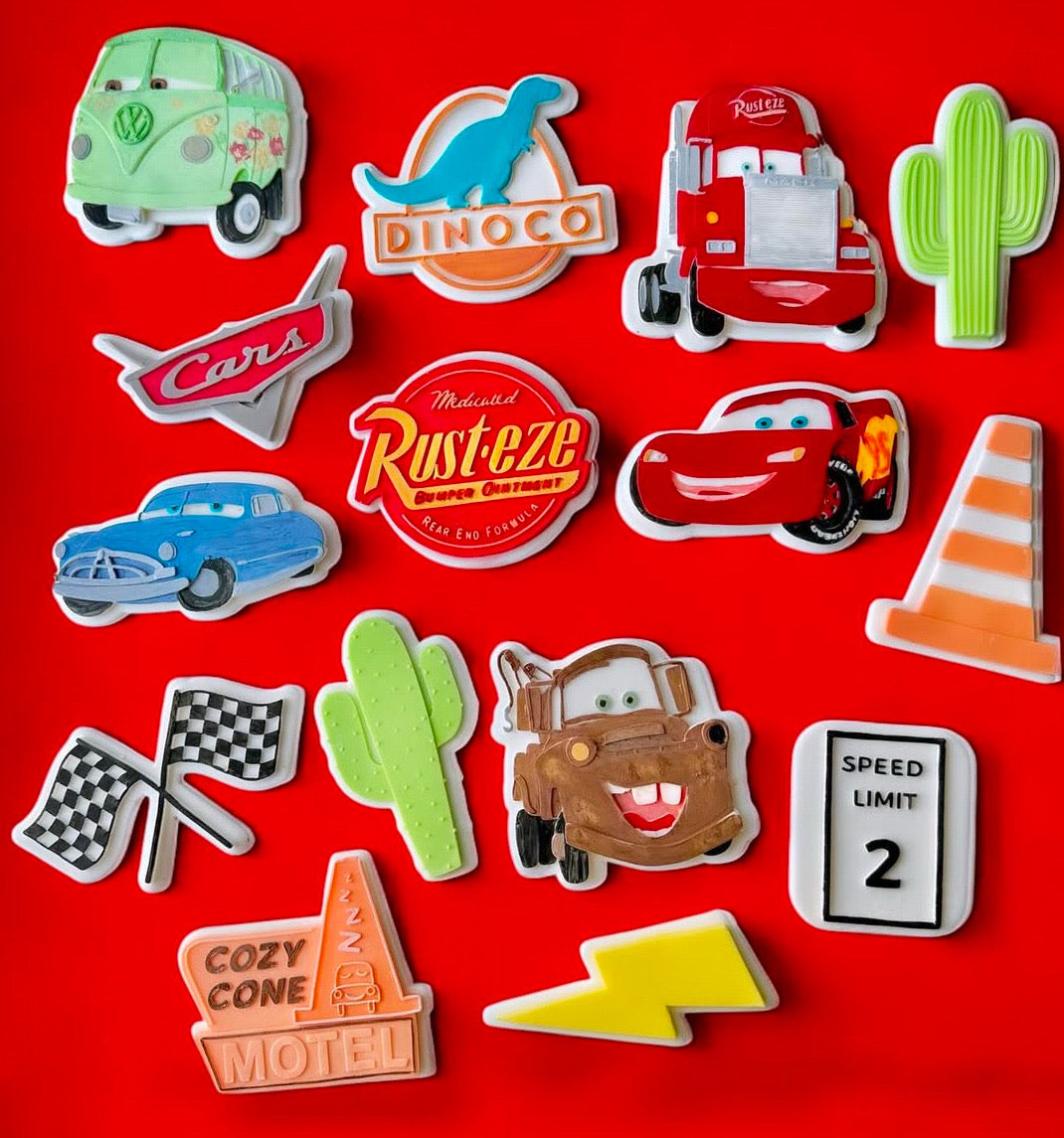 Cars Logo Cars Theme | Debosser / Embosser And Cutter Set