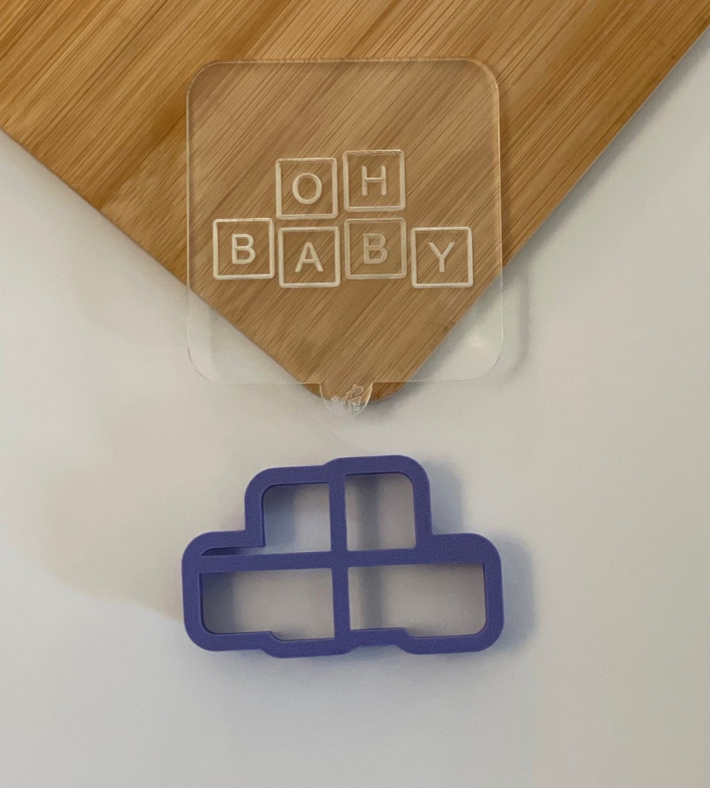 Oh baby Building Blocks | Debosser / Embosser And cutter Set