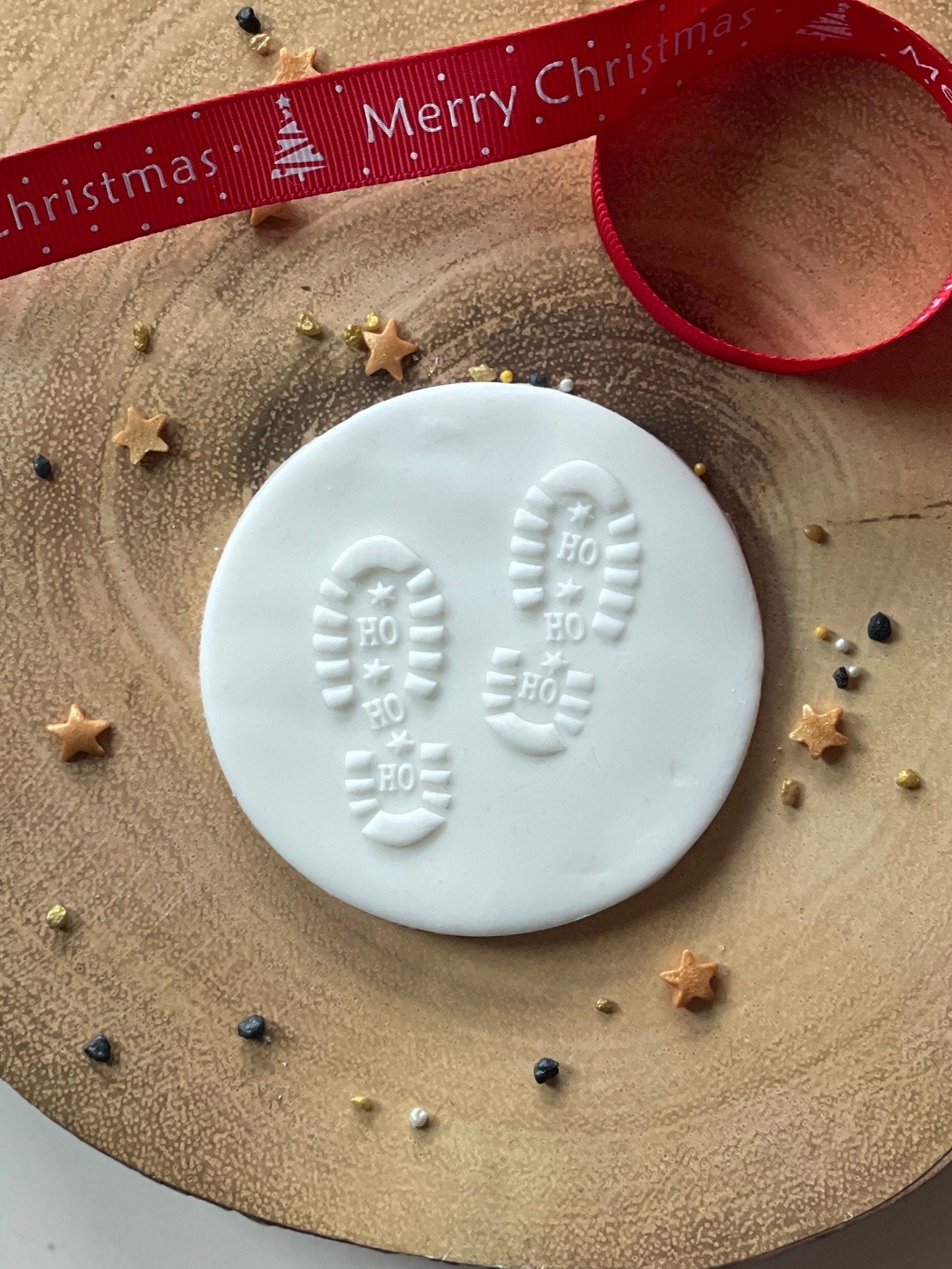 Santa Boot Foot Print | Debosser / Embosser