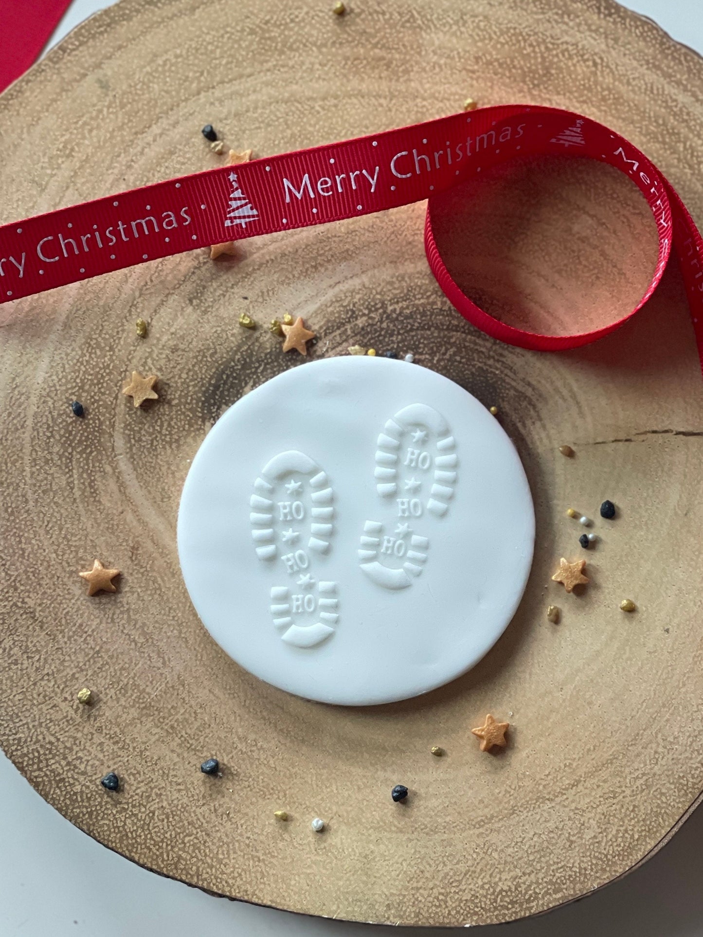 Santa Boot Foot Print | Debosser / Embosser