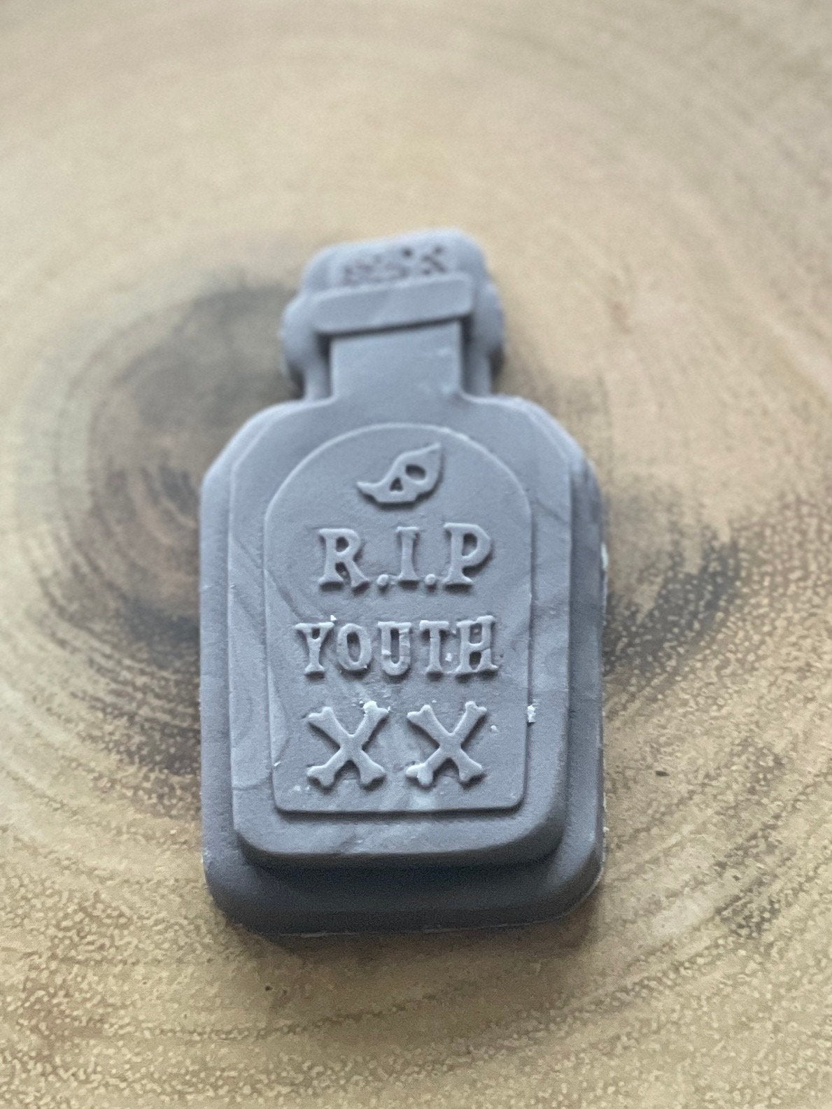 RIP Youth Poison Bottle |Debosser / Embosser and Cutter Set