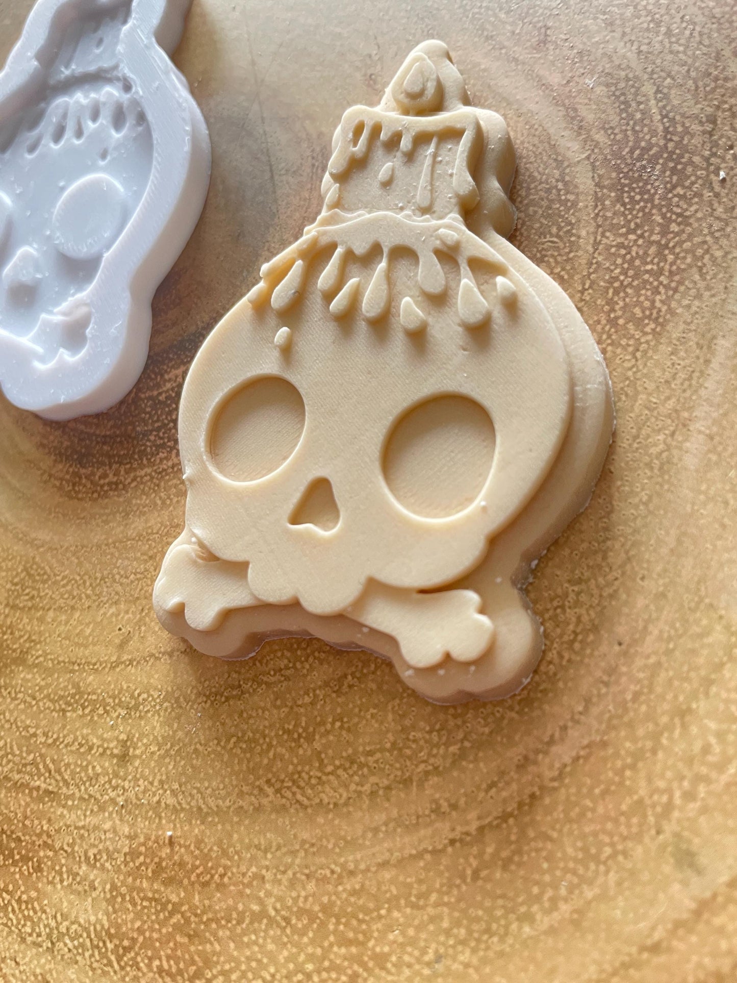 Candle On Skull | Debosser And Cutter Set