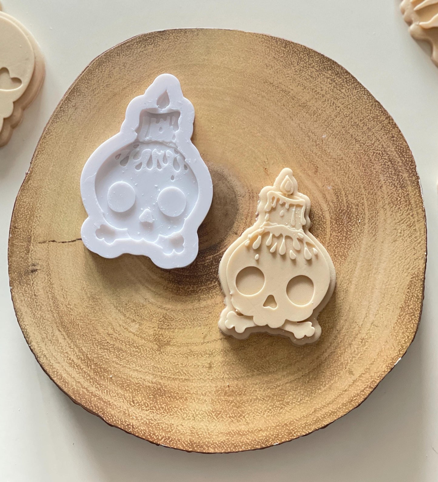 Candle On Skull | Debosser And Cutter Set