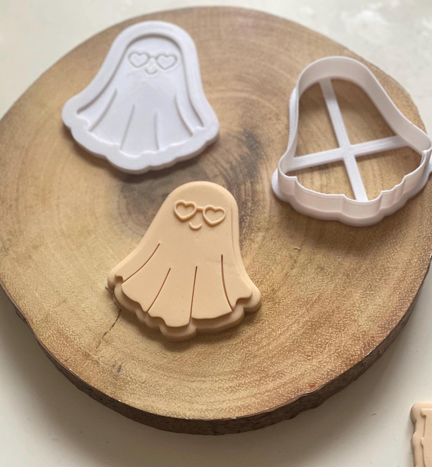 Ghost Wearing Glasses |  Debosser And Cutter Set