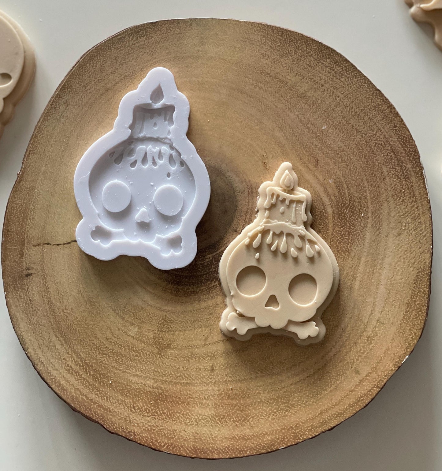 Candle On Skull | Debosser And Cutter Set