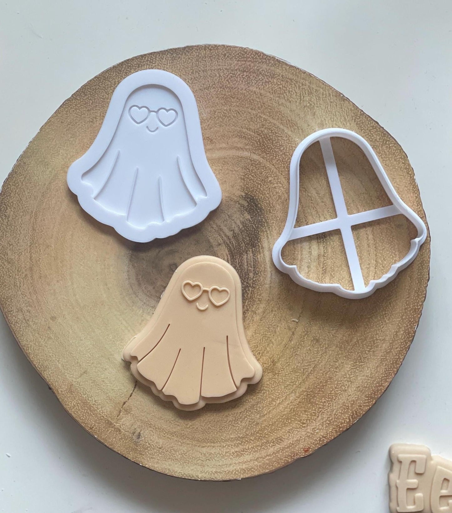 Ghost Wearing Glasses |  Debosser And Cutter Set